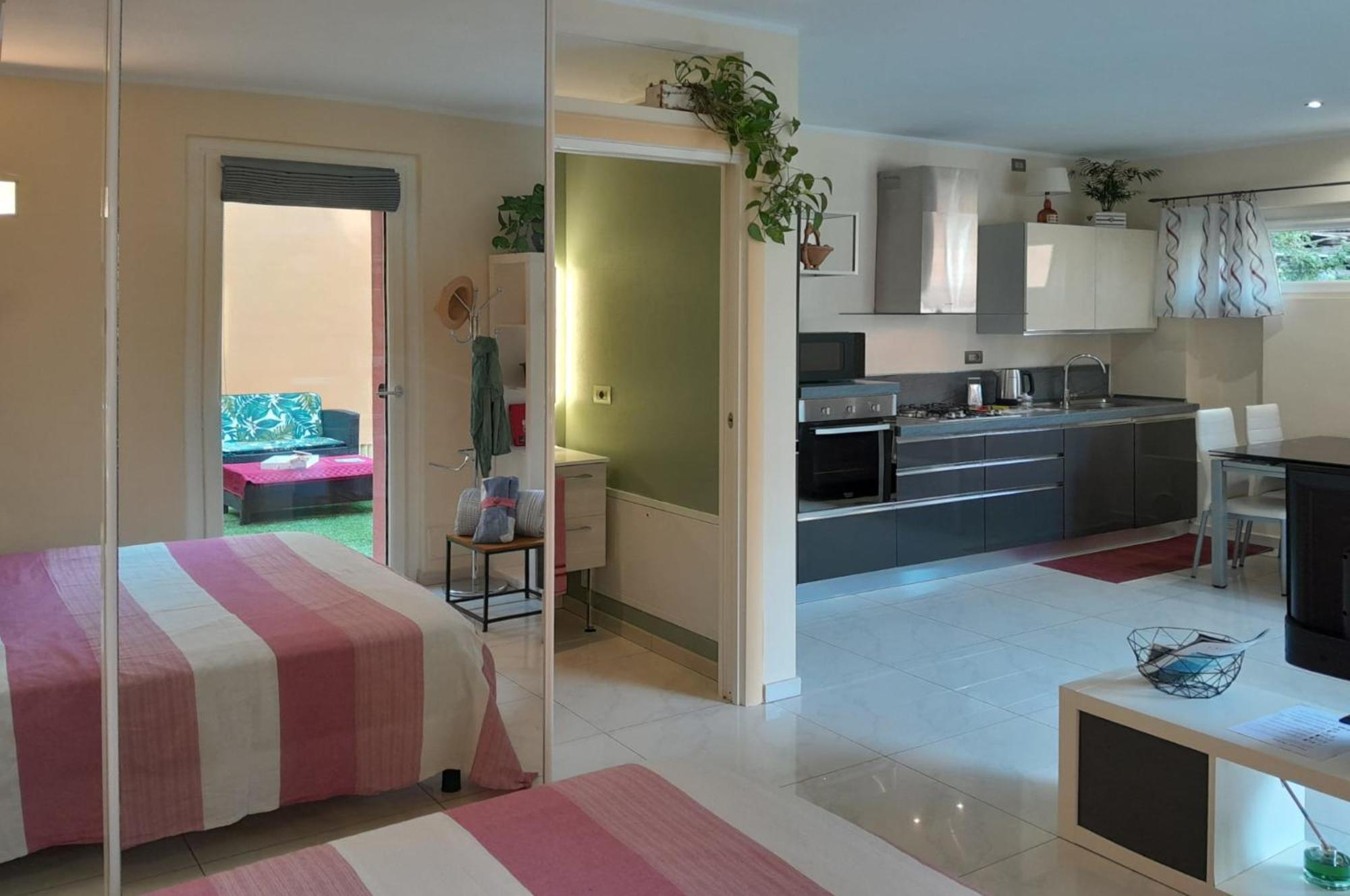 Apartmán La Casina Laglio Exteriér fotografie