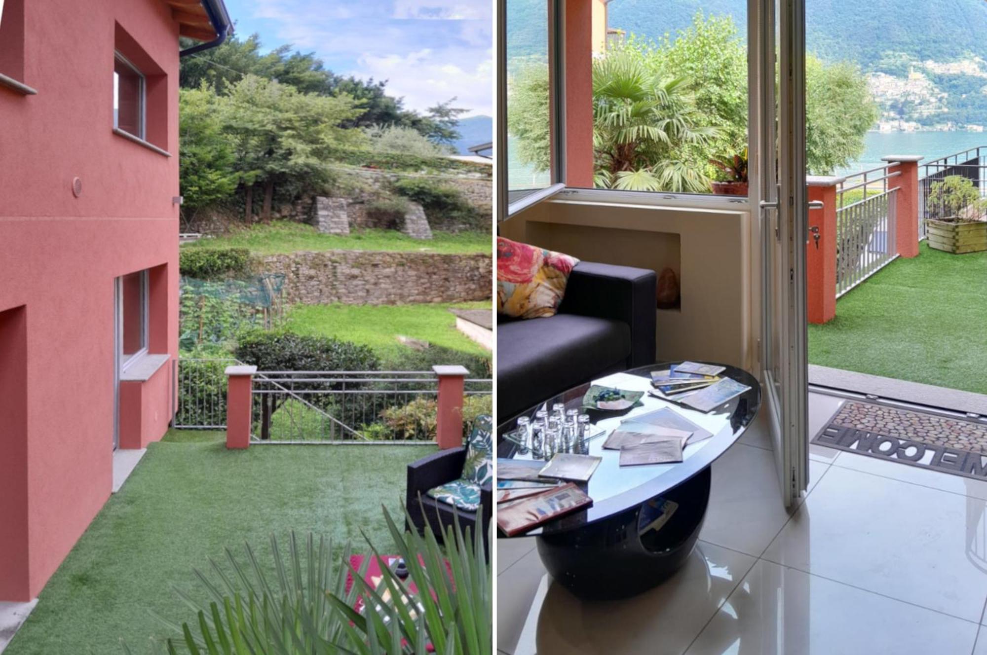 Apartmán La Casina Laglio Exteriér fotografie